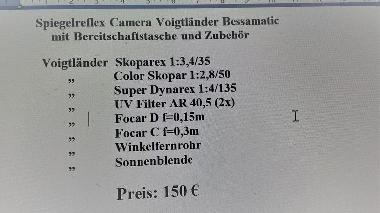 Spiegelreflex Camera