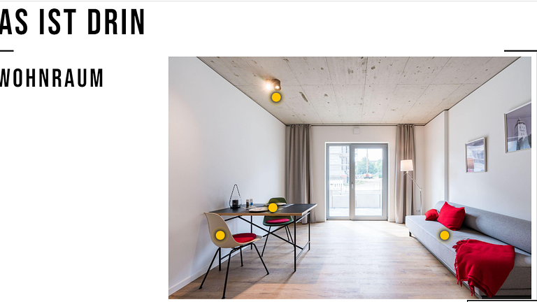 Suche Nachmieter für meine schöne 1 Zimmer Wohnung am Campus Westend Bielefeld
