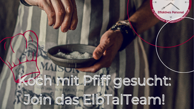 Teamgeist trifft Küchendampf – Koch gesucht! *ElbTalTeam*