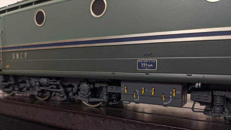 Lemaco Prestige O 0-034 SNCF CC 7107 Weltrekord E-Lok