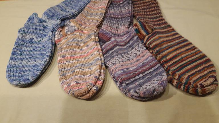Strümpfe handgestrickt Gr.38/39