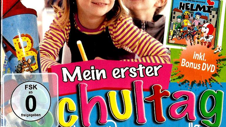 HW- Zum Schuleingang: " Mein erster Schultag " - CD-Hörspiel/Hörbuch-Box !