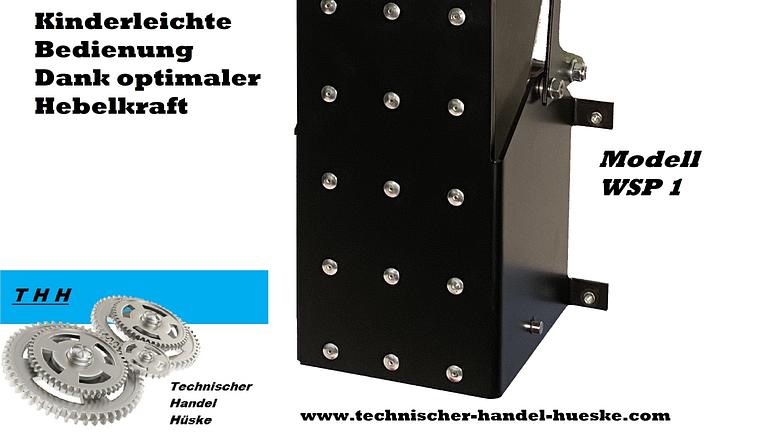 Dosenpresse, PET -Flaschenpresse, robuste Ausführung, Wandmontage