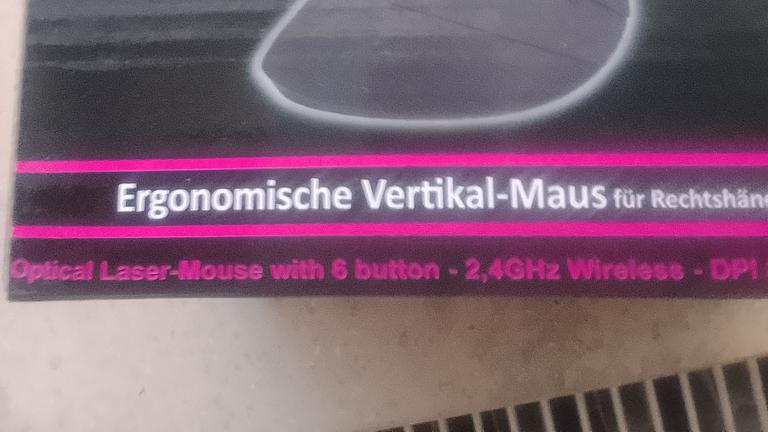 Ergonomische Maus. Neu!  5 Euro