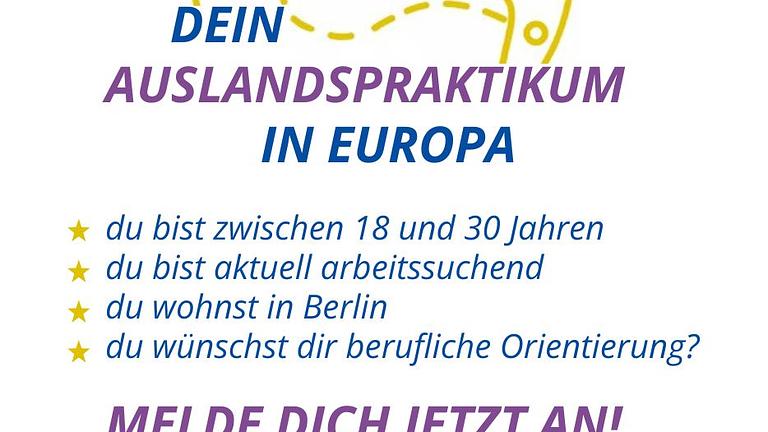 Gefördertes  Praktikum in Spanien für 18 bis 30 Jährige aus Berlin