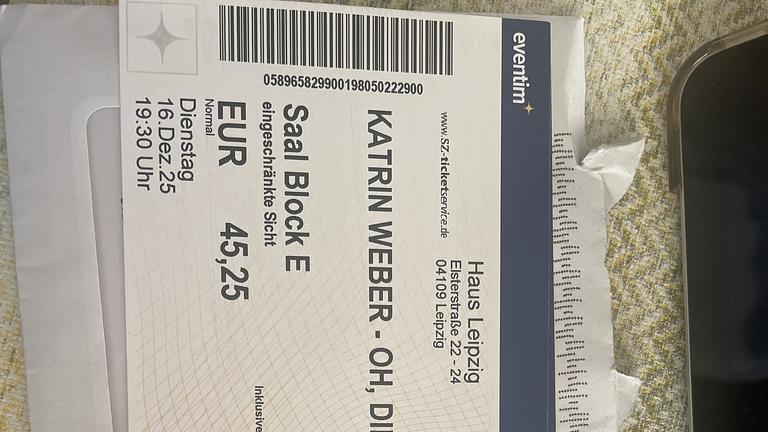 KATRIN WEBER - OH, DIE FRÖHLICHE am 16.12.2025, 19.30h im Haus Leipzig,