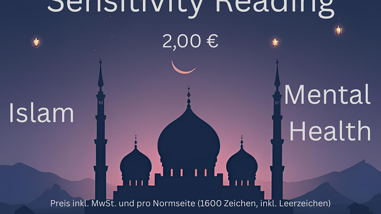 Sensitivity Reading für Islam & Mental Health