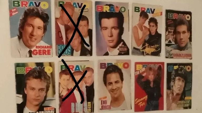 80er Jahre Bravo Star-Album = Mini Bravo ~