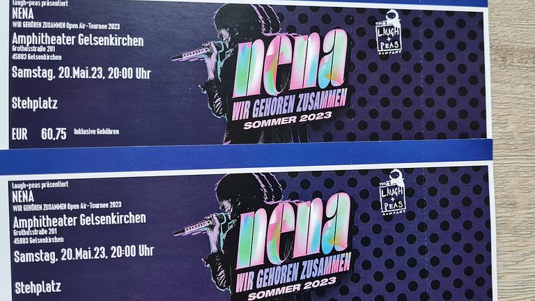 Vorschaubild Nena 20.05. - 2 Stehplatz-Tickets