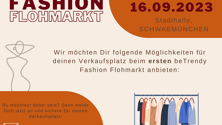 Vorschaubild 1. beTrendy Fashion Flohmarkt Schwabmünchen
