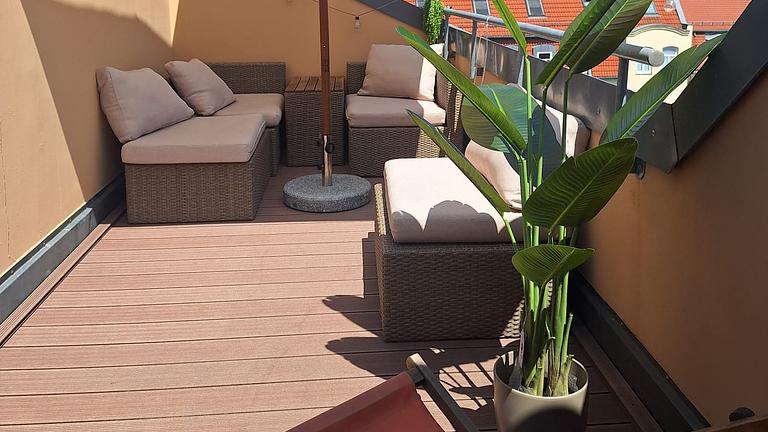 Zwischenmiete Maisonettewohnung mit Dachterrasse in Leipziger Südvorstadt 1.10.