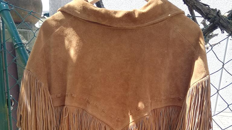 Welt Leder Westen Jacke