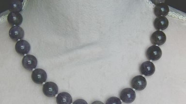 Amethystkette stets edel und fein