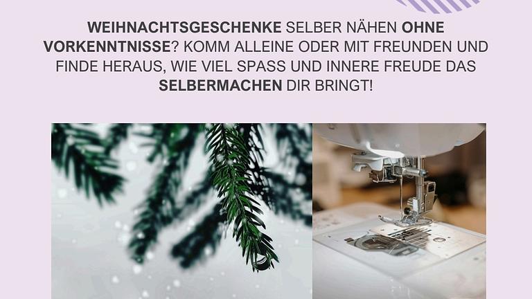 Nähworkshop  Weihnachtsgeschenke