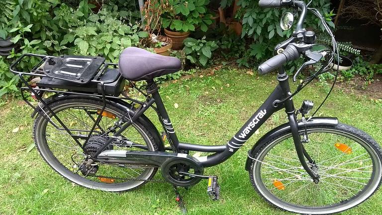 E-Bike 26", Tiefeinstieg
