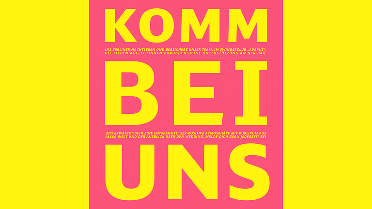 Vorschaubild Berliner Club sucht Verstärkung & Bereicherung!