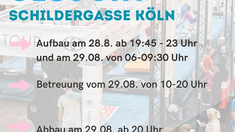 Eventpersonal (m/w/d) für den Ninja Parcours