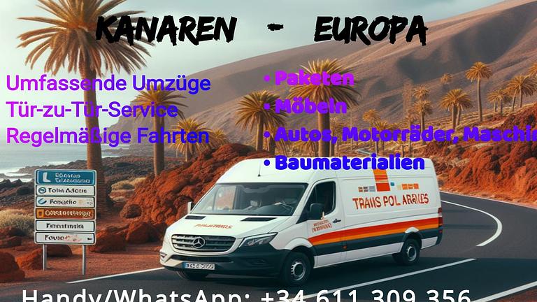 Transporte Kanarische Inseln - Europa