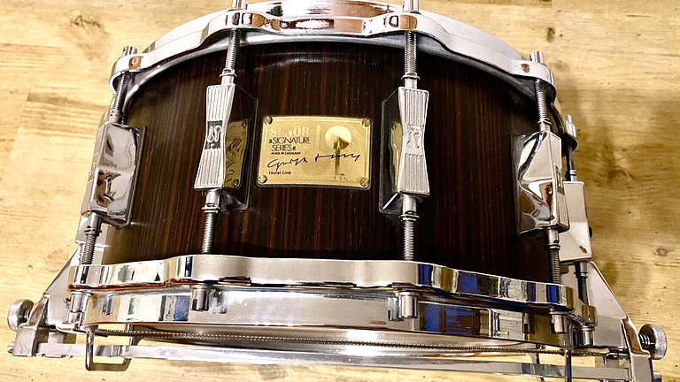 Sonor Signature Ebony Makassar Snare 14x6,5