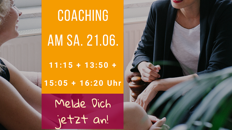 Kostenloses Coaching am Sa. 21.06. in Berlin-Kreuzberg - Jetzt anmelden!