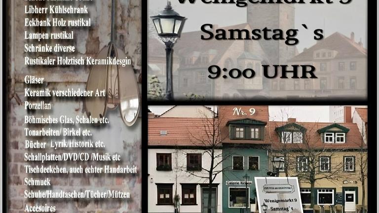 Haus Flohmarkt  Erfurt Wenigemarkt  9