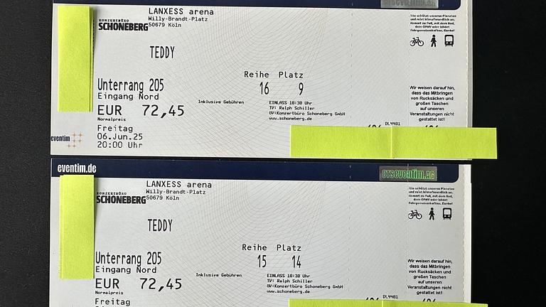 ZWEI Tickets für TEDDY Teclebrhan