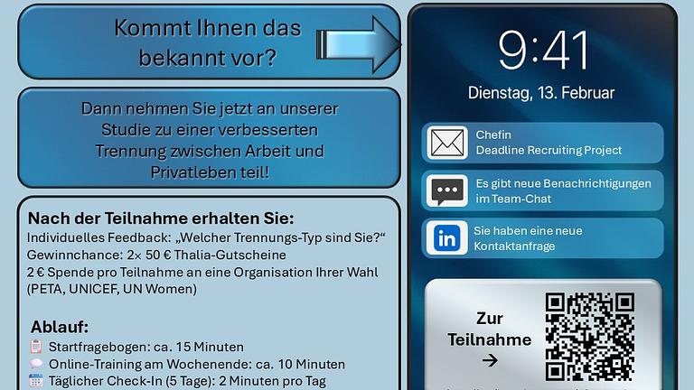 Online Training der Uni Münster zur Vereinbarkeit von Arbeit und Privatleben