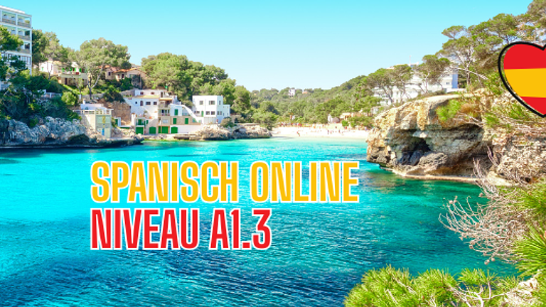 Spanisch online A1.3