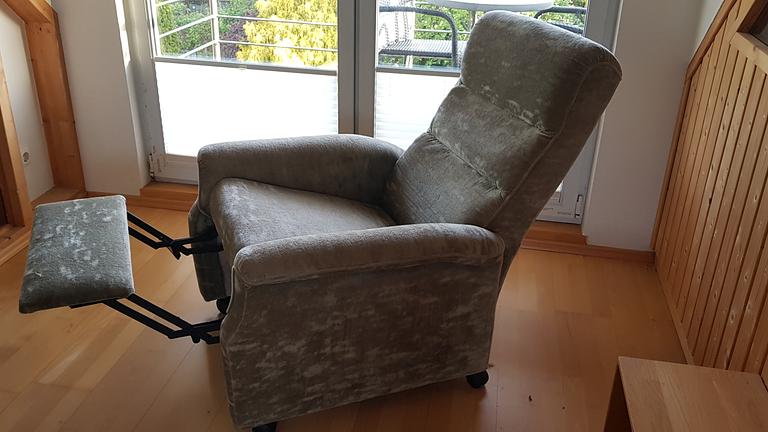 Verschenke Liegesessel