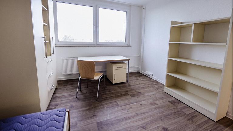Zimmer im Studentenwohnheim