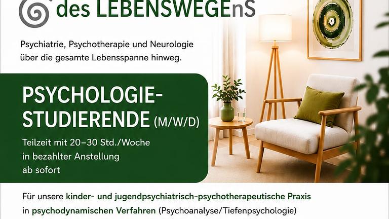 Studierende derPsychologie (m/w/d) gesucht