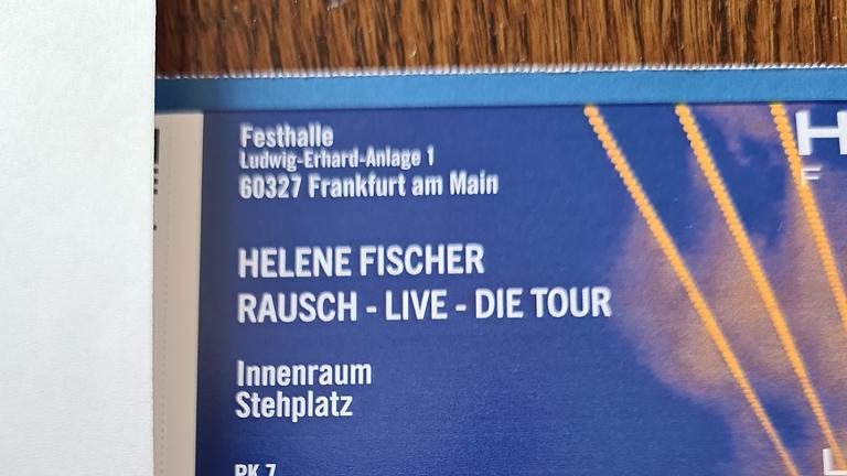 Vorschaubild Helene Fischer 4.10.23 Karten 