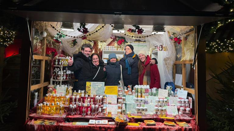 Verstärkung für Naturkosmetikverkauf Weihnachtsmarkt Postdam November-Dezember