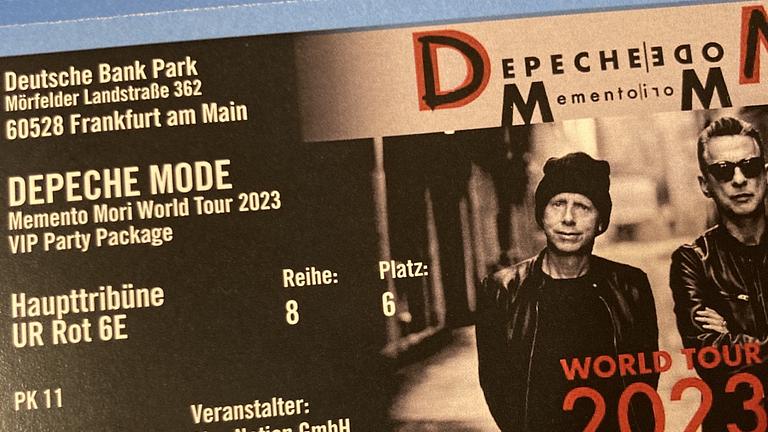 Vorschaubild 29.06.23 FFM 2 VIP-Party-Package Depeche Mode