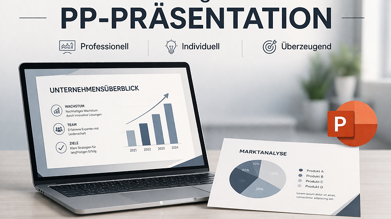 PowerPoint-Präsentationen, Professionelles Design & Konzept