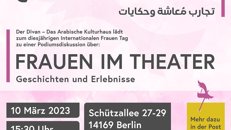 Vorschaubild Frauen und Theater: “Geschichten und Erlebnisse”