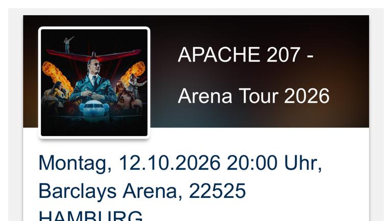 2x Apache 207 Morgen in Hamburg