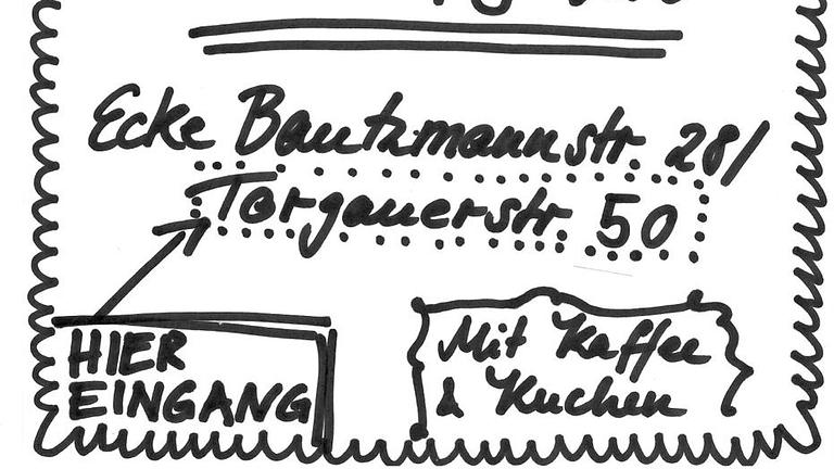 Heute 14-18h FLOHMARKT Nähe Torgauer Platz