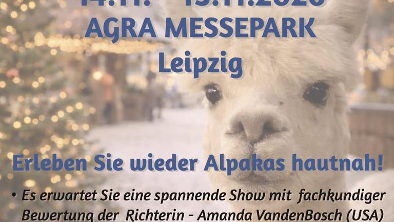 Alpaka Show sucht Helfer für Einlass und Kasse