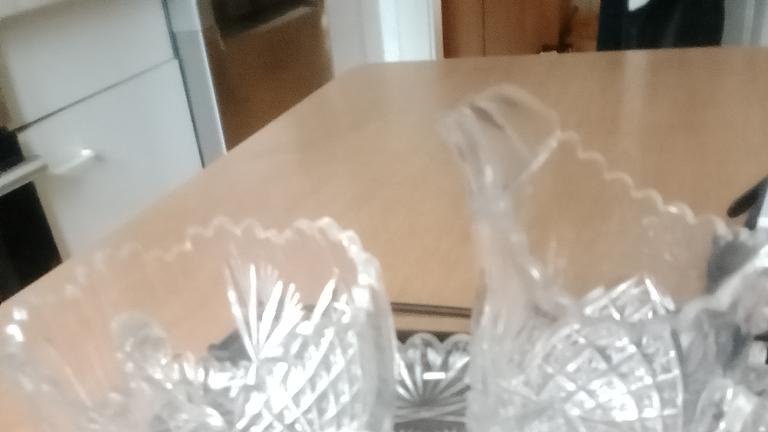 Bleikristall Set. 15 Euro