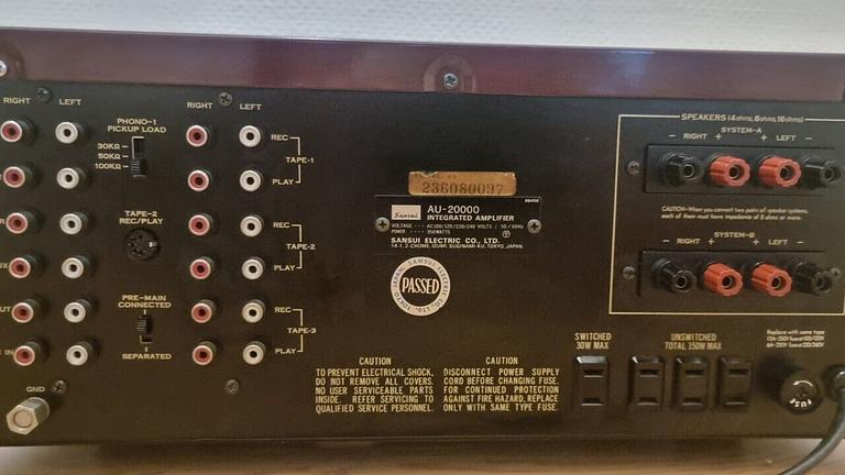 Sansui AU 20000 Hi End Vollverstärker