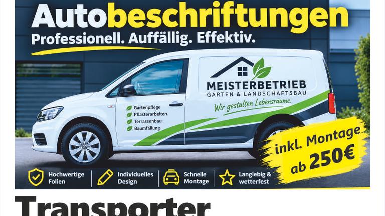 Autobeschriftung Fahrzeugbeschriftung