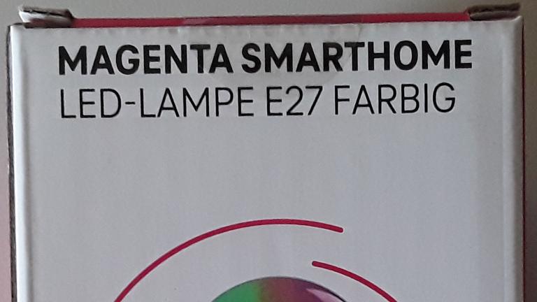 Smarthome LED-Lampe E27 - farbig, 2 Stück
