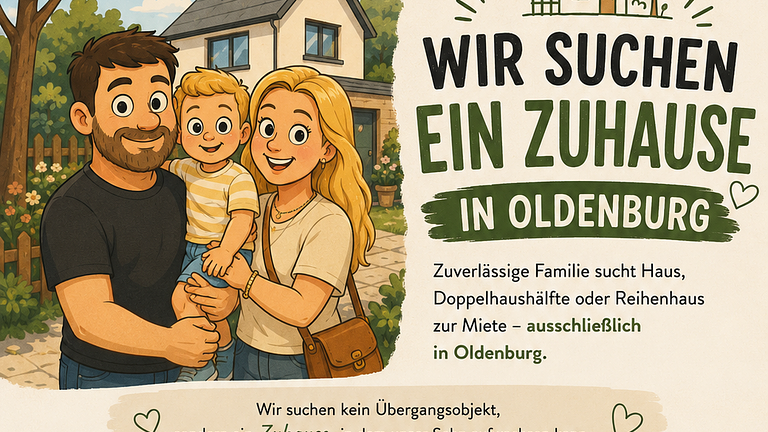 Neues Zuhause in Oldenburg gesucht