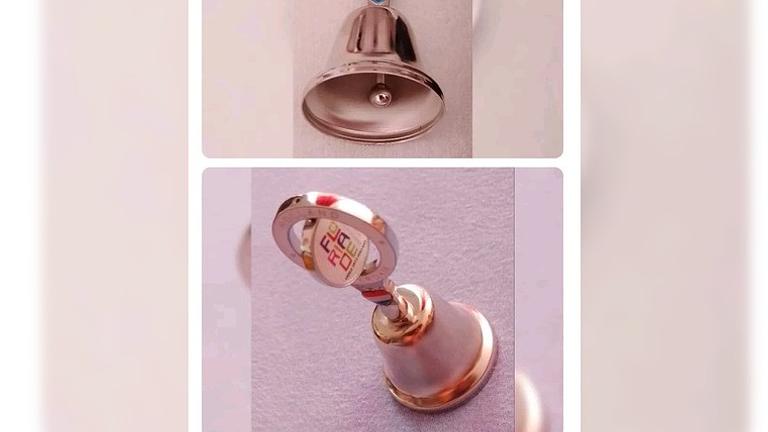 Dekoration: Metall Glocke