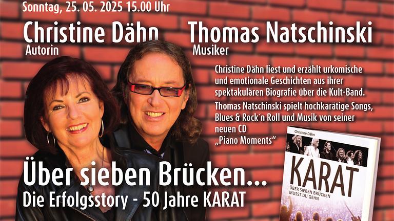 "50 Jahre Karat" mit Thomas Natschinski und Elke Dähn