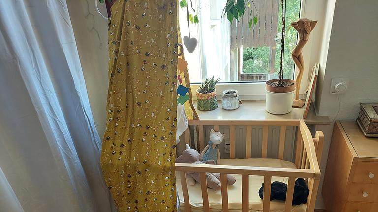 Gepflegtes Babybettchen/-wiege 15Euro VB