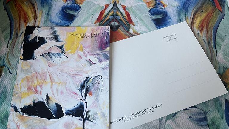 Vorschaubild personalisierte Kunstpostkarten Malerei Abstrakt