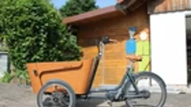 Lastenrad Babboe, Modell Flow Mountain, kaum gefahren