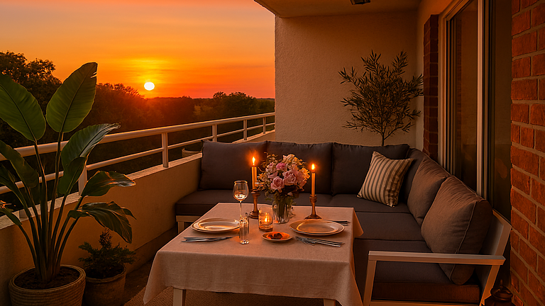 Well-Maintained 2-Room Apartment with West-Facing Balcony in Lübeck–St. Jürgen –